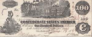 100 Dollar 1862